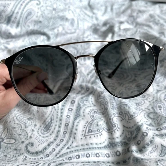 Ray-Ban | Accessories | Rayban Rb3546 Polished Black On Gold 